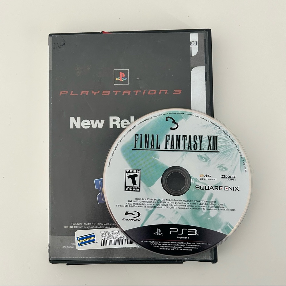 🎉2 for $15🎉 Final Fantasy XIII Game for PlayStation 3
